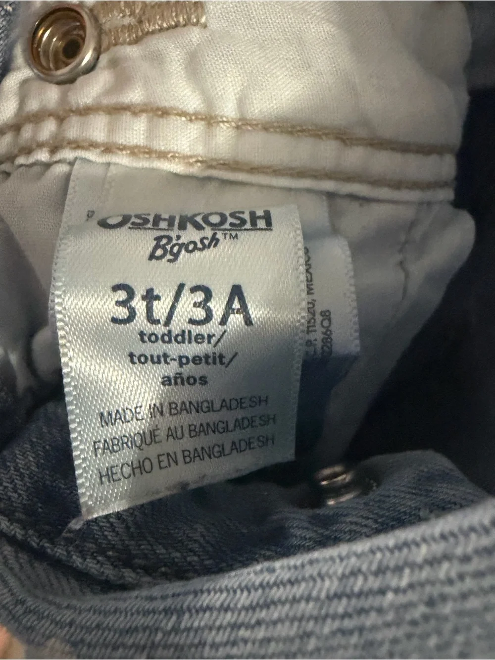 Jeans Subcategory Classification